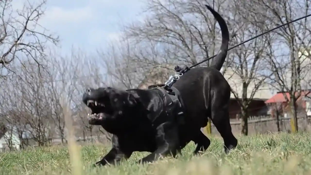 ¿Cómo calmar a un perro feroz?
